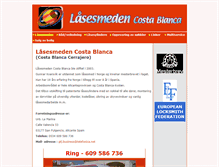Tablet Screenshot of laasesmedgunnarkvarsvik.com